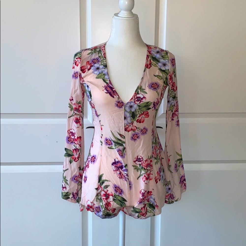 Forever 21 Floral Romper